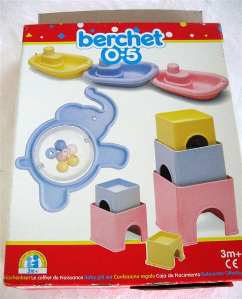 Vintage Coffret De Naissance Jouets De Bain Berchet Luckyfind