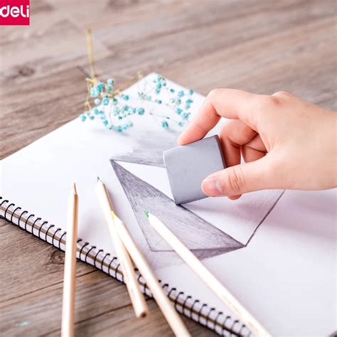 Aliexpress.com : Buy Deli Sketch Eraser Student Soft Grey Color Sketch ...