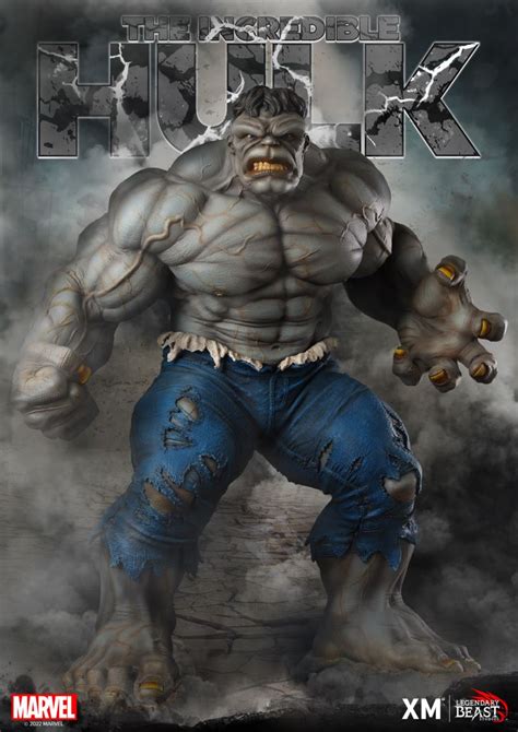 Xm Studios The Incredible Hulk Grey Hulk Version Rd Scale