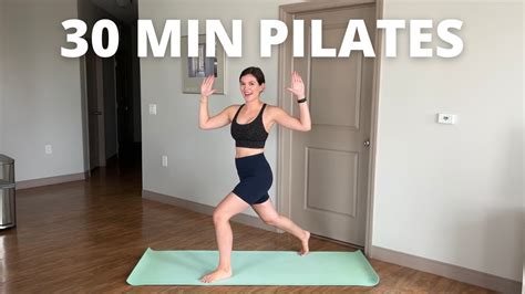 30 Min Full Body Pilates Workout No Equipment Youtube