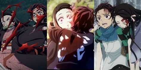 10 Best Demon Slayer Moments Between Tanjirou & Nezuko That Prove Why ...