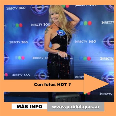 Isabel De Negri De Gran Hermano Con Fotos Hot Pablo Lay S