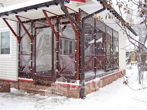 Мягкие окна для веранды и террасы - купить гибкие окна пвх