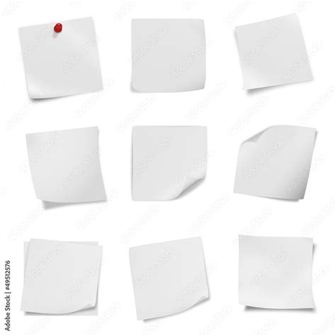 collection of various leaflet blank white paper Stock Photo | Adobe Stock