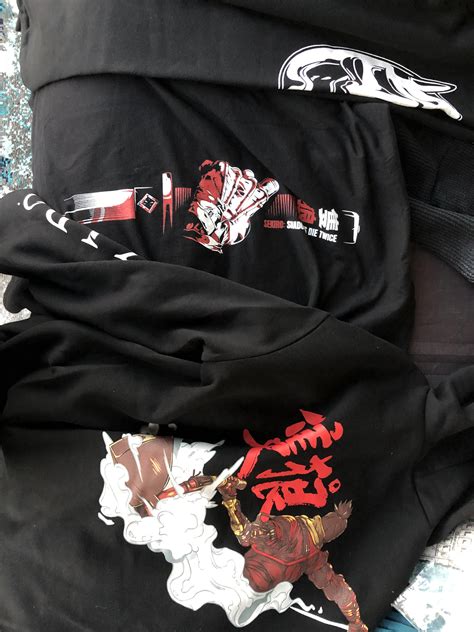 My sekiro merch came in. Very high quality stuff ! : r/Sekiro