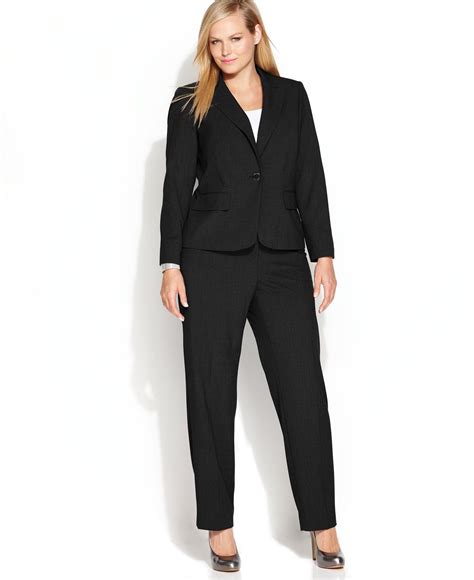 Calvin Klein Plus Size Suit Separates Collection Wear To Work Women Macys Plus Size