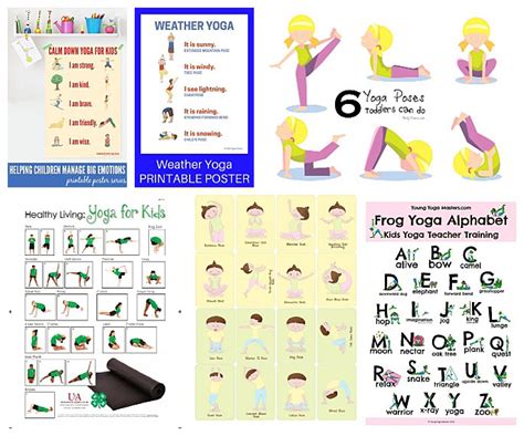 Free Printable Yoga Poses Chart - Infoupdate.org