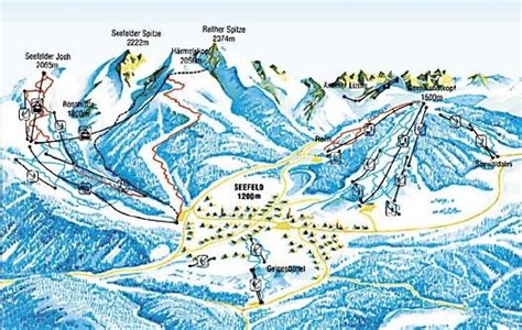 Seefeld Trail map - Freeride