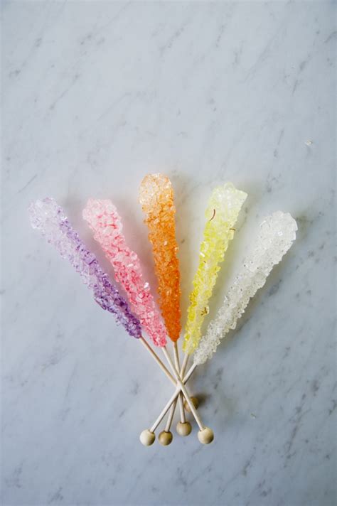 Diy Rock Candy The Kitchy Kitchen