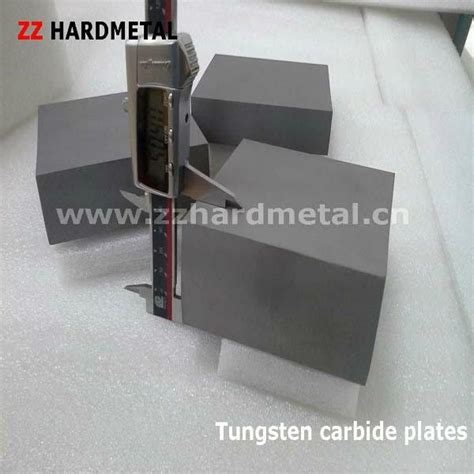 Cemented Tungsten Carbide Plates As Customerize Zz Hardmetal China