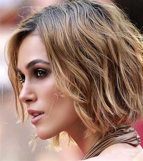 Keira Knightley Bob Haircuts Bob Hairstyle Choppy Bob