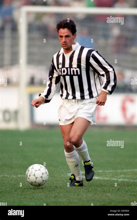 Italian Soccer Serie A Juventus V Roma Roberto Baggio Juventus