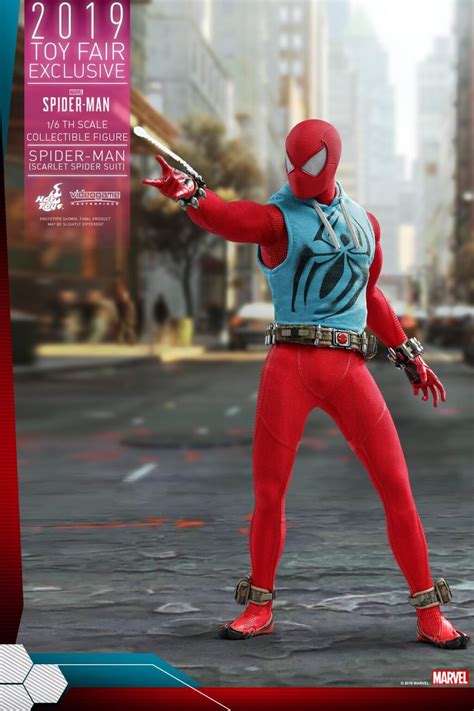 Hot Toys Spider Man Scarlet Spider Scale Figure Vgm Video Game Masterpiece Series