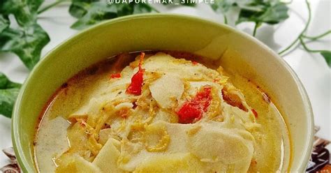 Resep Rebung Kuah Kuning Enak Dan Mudah Cookpad