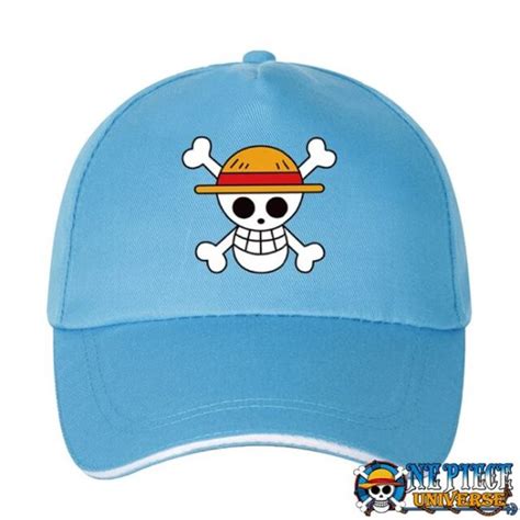 One Piece Straw Hat Logo Cap 100 Cotton Colorful One Piece Universe