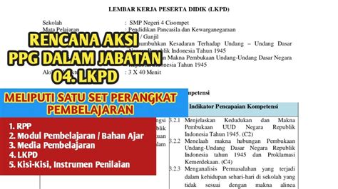 04 LKPD Rencana Aksi PPG Dalam Jabatan Tahun 2023 Lembar Kerja