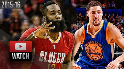 Klay Thompson Vs James Harden Epic Duel Highlights 2015 12 31 Rockets Vs Warriors 68 Pts