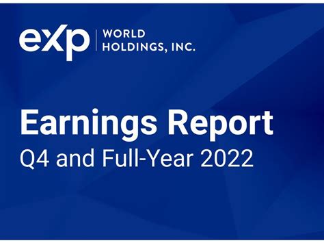 Exp World Holdings Reports Q And Full Year Results Financial Post