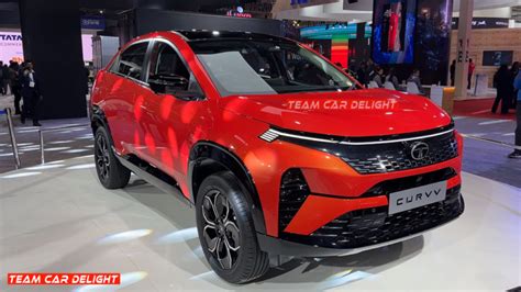 The All New Tata Curvv Debuts At Bharat Mobility Expo Creta Killer