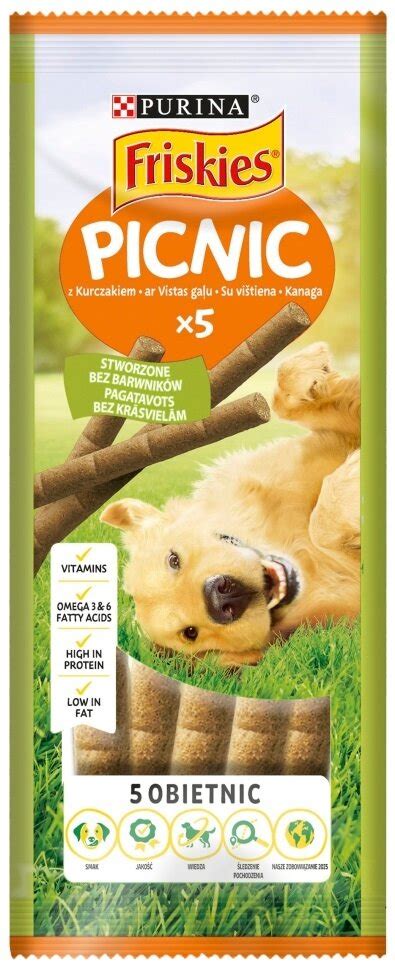 FRISKIES Picnic Kurczak 42 G Przysmak Dla Psa Niskie Ceny I Opinie W