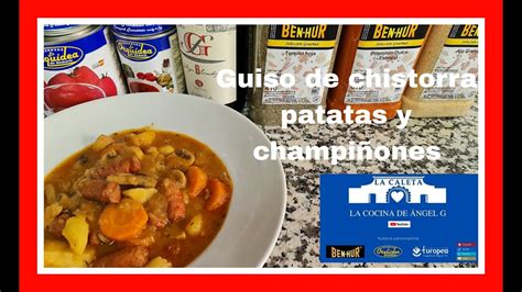 Guiso de Chistorra con patatas y champiñones YouTube