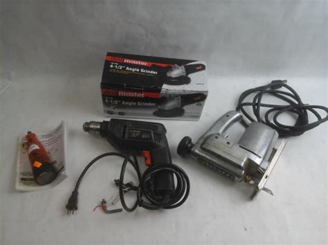 lot craftsman black decker dremel drillmaster tool