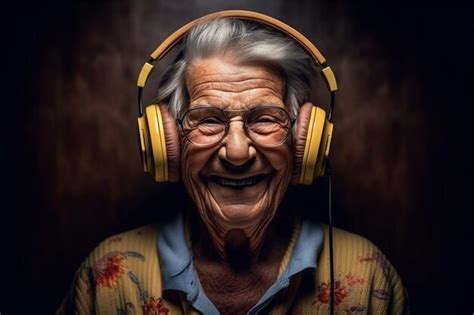 Premium Ai Image Old Man Wearing Vr Glasses And Smiling