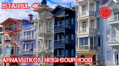 Istanbul Arnavutk Y Neighborhood By The Bosphorus April Walking