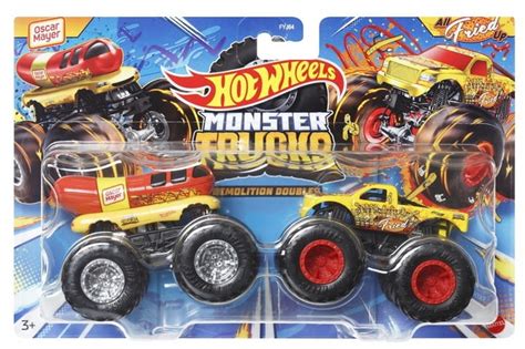 Hot Wheels Monster Trucks Demolition Doubles Pojazd Szt Mix Babyboutik