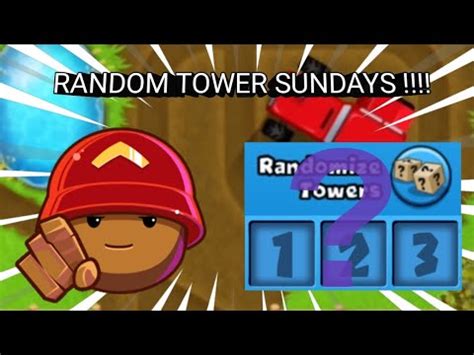 RANDOM TOWER SUNDAY PART 3 MOAB Pit Free Powerups Bloons Btd