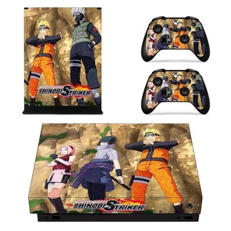 Naruto Xbox One X Skin Sticker Decal Consoleskins Co Xbox One Xbox