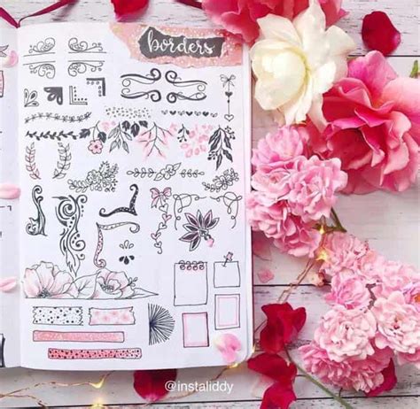 Bullet Journal Borders To Make Your Bujo Pages Pretty