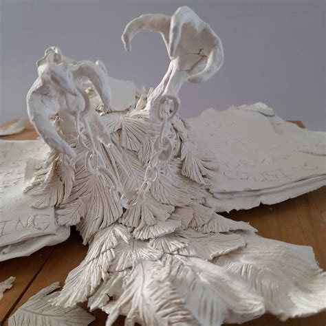 Surreal Paper Clay Sculptures, Paper Clay