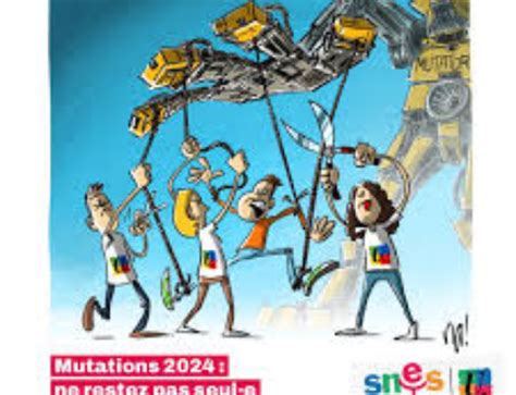 Mouvement intra académique 2024 Calendrier SNES Poitiers