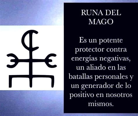 A Black And White Photo With The Words Runa Del Mago Written In Spanish