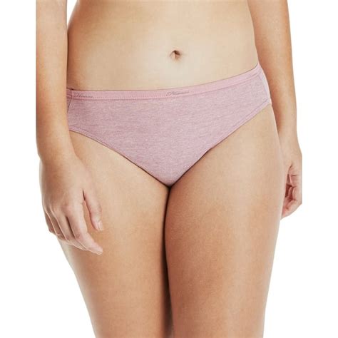 Hanes Womens Cotton Bikini Underwear 6 Pack