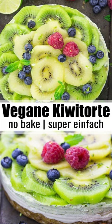 Torte Ohne Backen Mit Zespri Kiwi Sungold Vegan Heaven Rezept