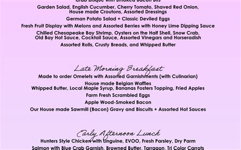 Easter Buffet Event at The Resort at Glade Springs in WV - The Resort ...