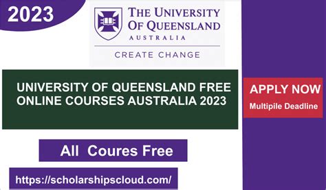 University Of Queensland Free Online Courses Australia 2023