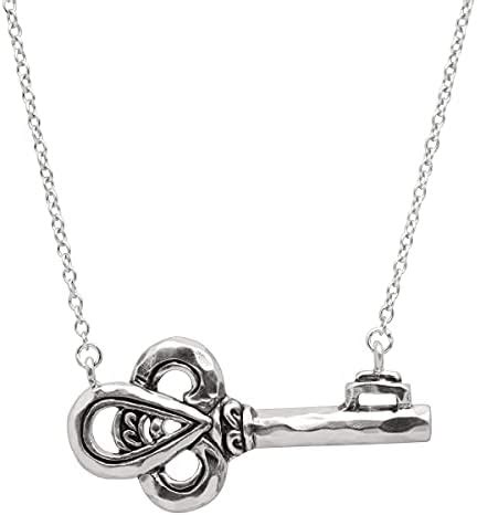 Silpada Low Key Horizontal Key Necklace In Sterling Silver Pricepulse