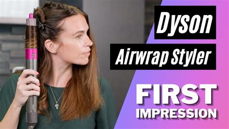 Dyson Airwrap Styler Gift Edition How To First Impression Youtube