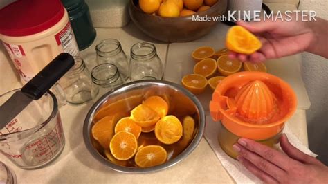 My Homemade Fresh Squeezed Orange Juice For Hubby Youtube