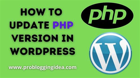 How To Update Php Version In Wordpress Website Php Update Required Php