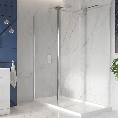 Scudo S8 Flipper Panel Chrome Ideal Bathrooms