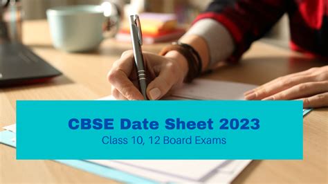 Cbse Date Sheet 2023 Highlights Cbse Class 10 12 Board Exam Datesheet Sample Papers Admit