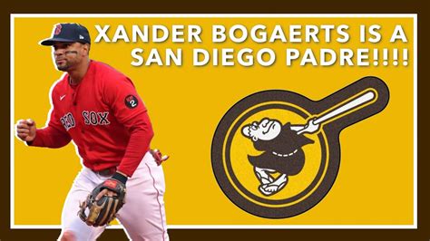 Breaking Xander Bogaerts Signs With The Padres Youtube