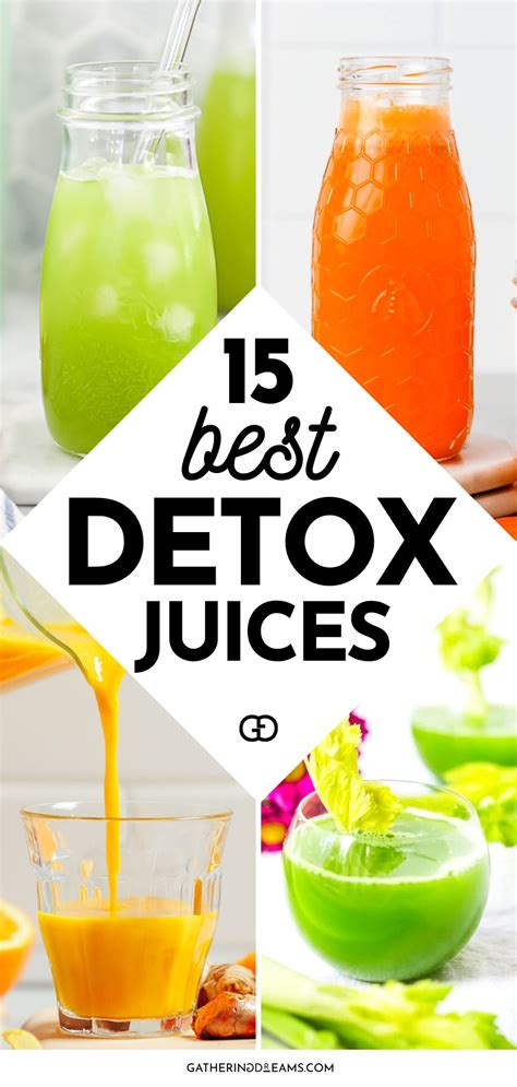 15 Best Detox Juice Recipes to Boost Your Energy - Gathering Dreams