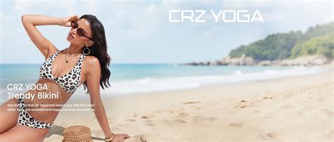 Amazon Crz Yoga Womens Scoop Neck Bikini Tops D Dd Adjustable Spaghetti Straps Bathing Suit