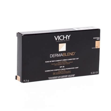 EZINE Vichy Dermablend Fond de Teint Compact Crème Correcteur Nude