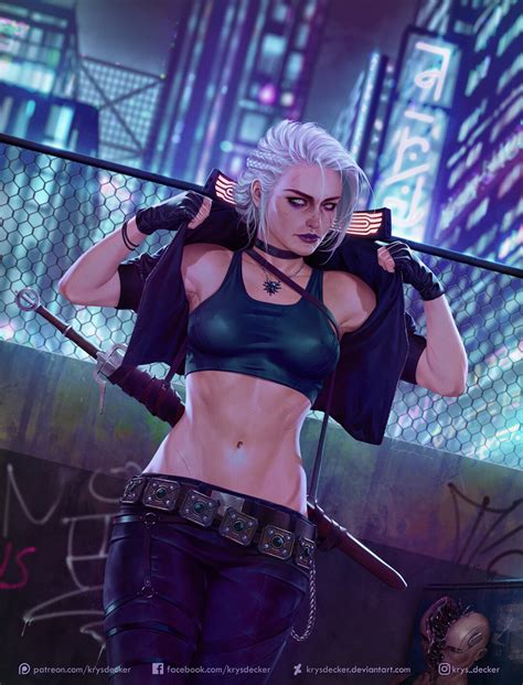 ArtStation Cyberpunk Ciri Ciri Cyberpunk Cyberpunk Rpg